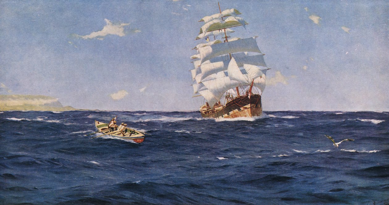 Vor Valparaíso von Thomas J. Somerscales