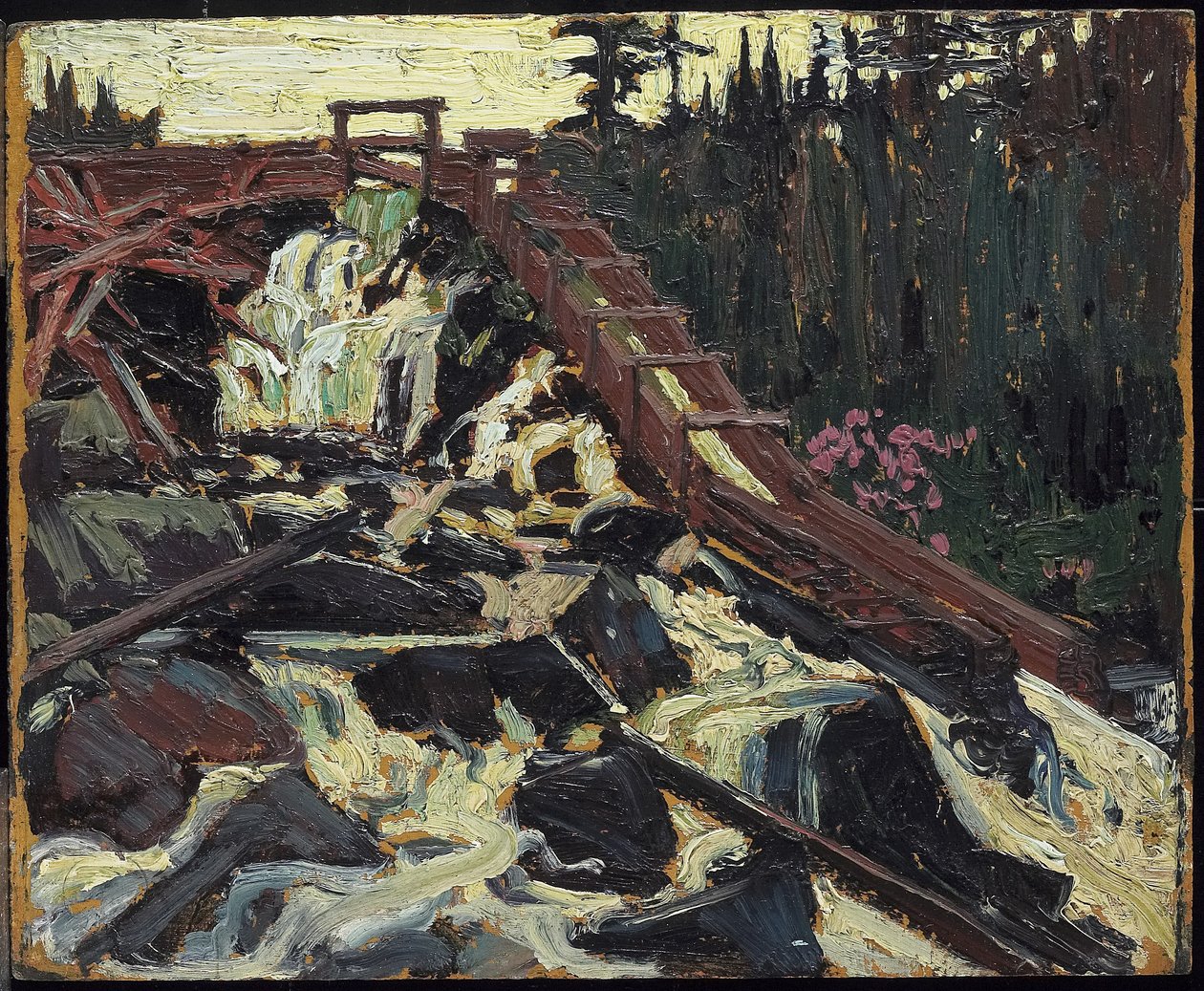Holzrutsche von Tom Thomson