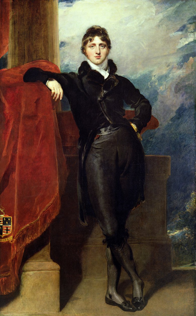 Lord Granville Leveson-Gower, später 1. Earl Granville von Thomas Lawrence