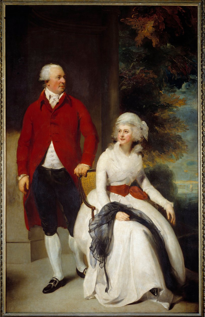 Porträt des Bankiers Julius Angerstein und seiner zweiten Frau Eliza Payne von Thomas Lawrence