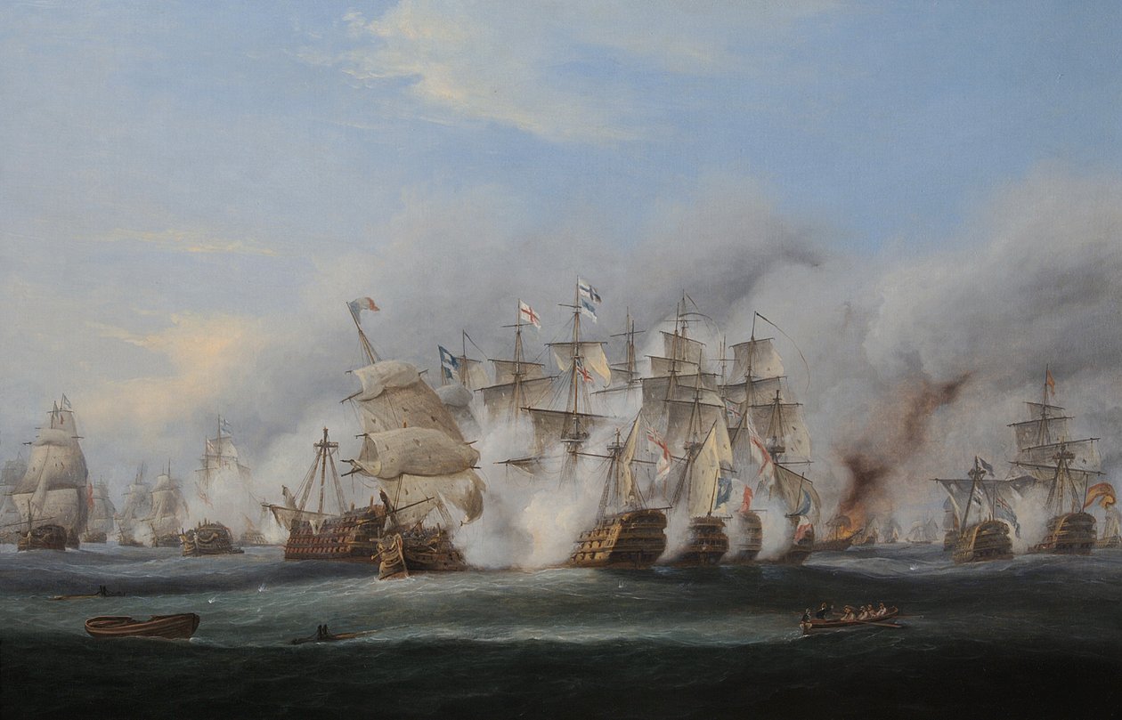Schlacht von Trafalgar von Thomas Luny
