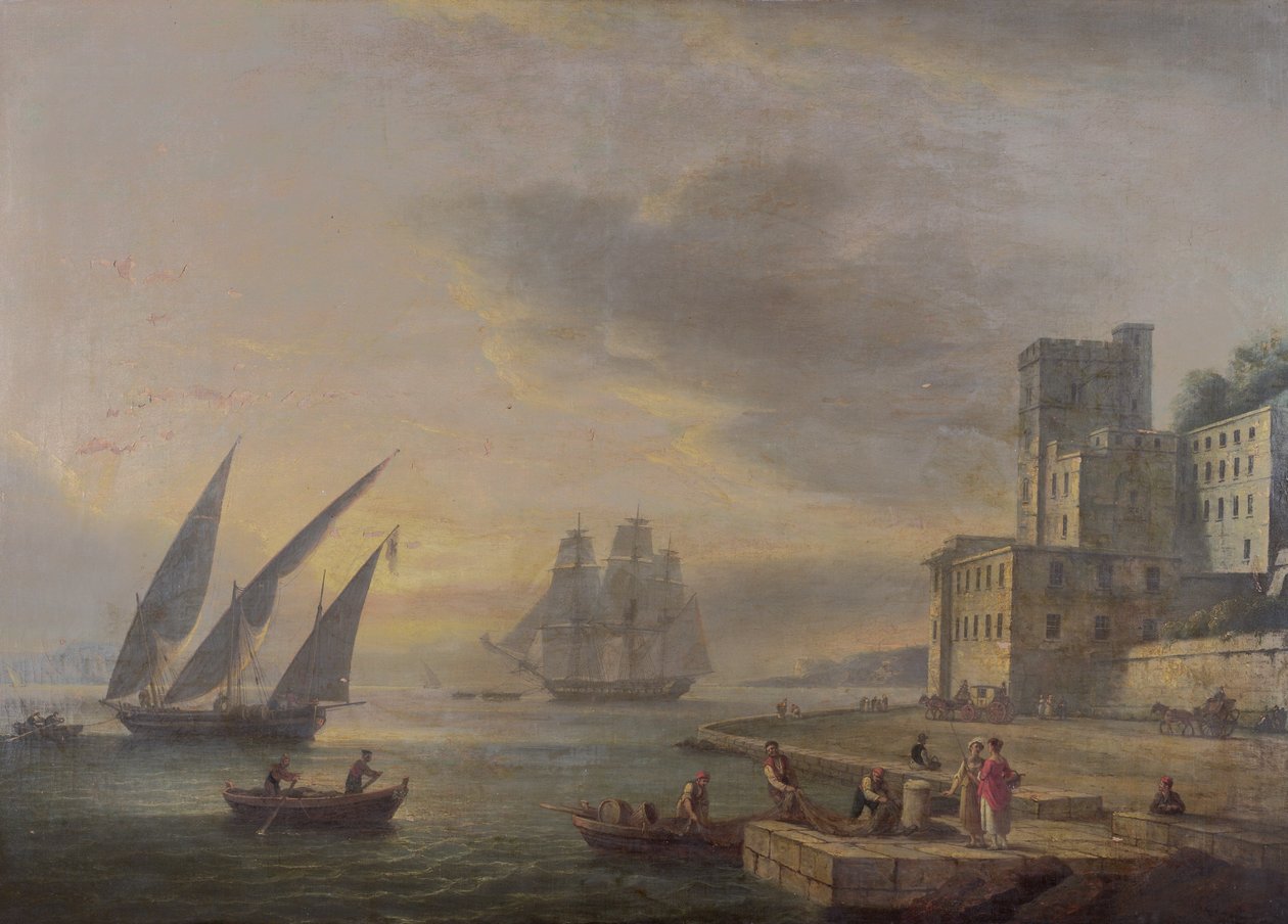 Die Bucht von Neapel von Posillipo, um 1829 von Thomas Luny