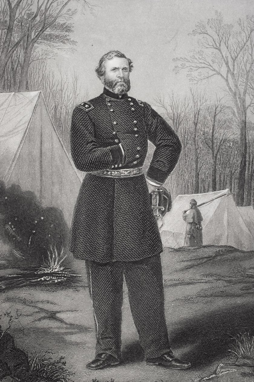 Porträt von General George Henry Thomas (1816-70) von Thomas Nast