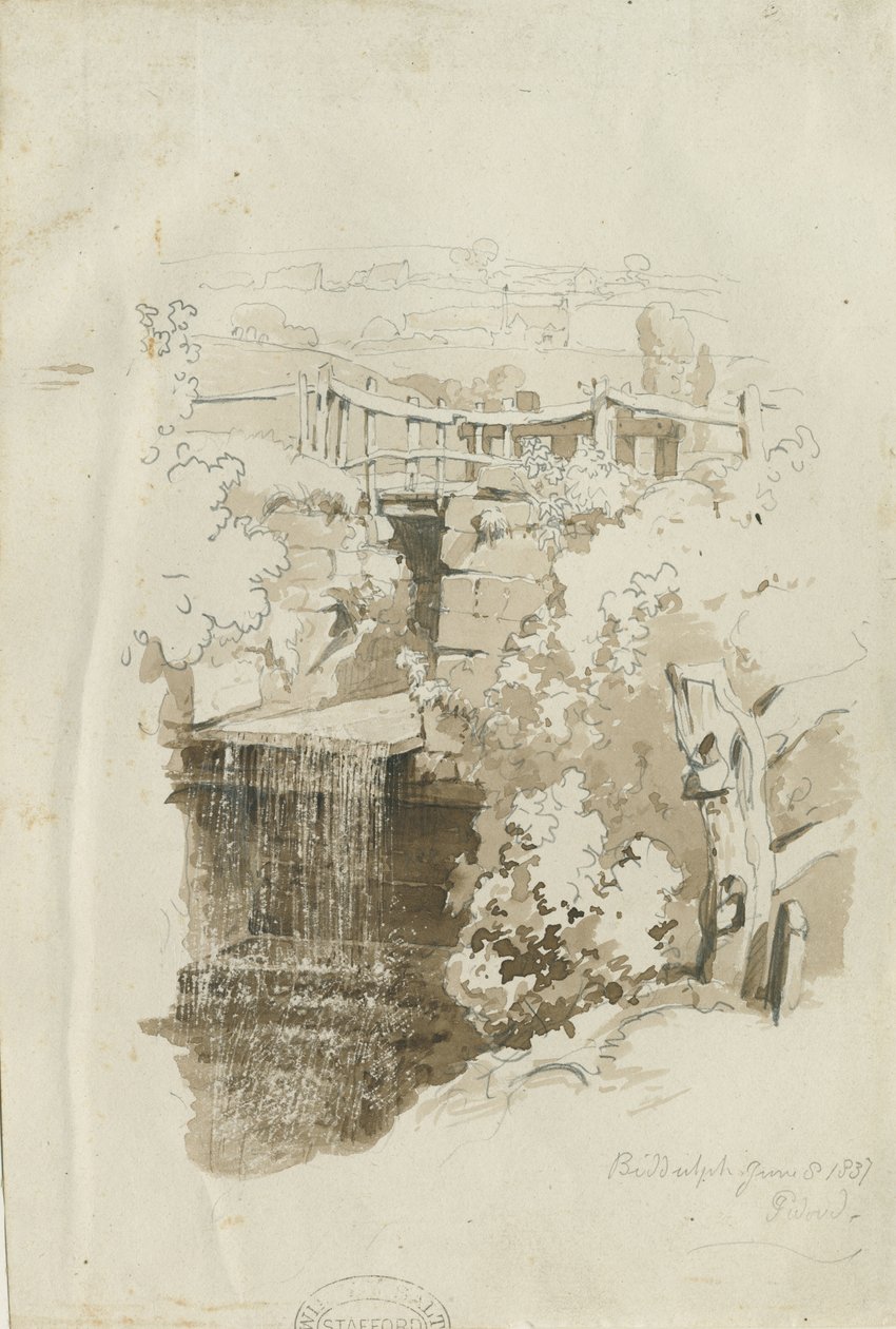 Biddulph - ländliche Ansicht von Thomas Peploe Wood