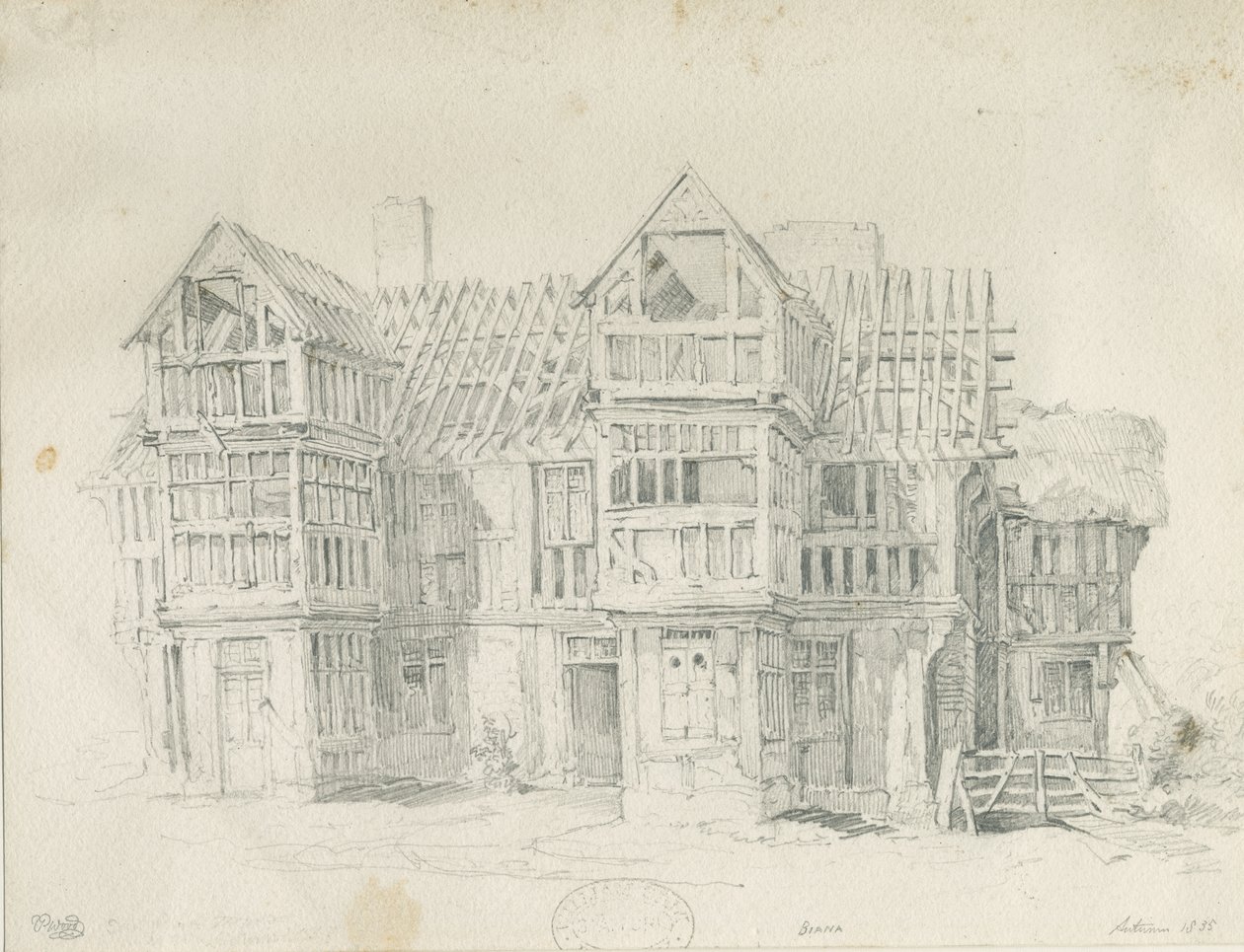 Eccleshall - Biana Hall von Thomas Peploe Wood