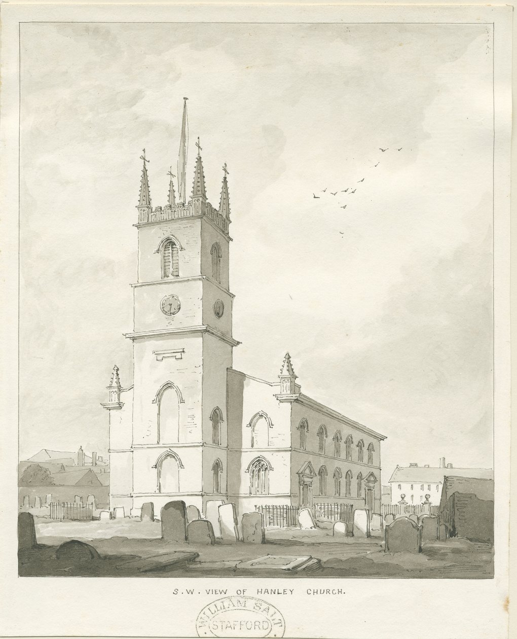 Hanley Kirche von Thomas Peploe Wood