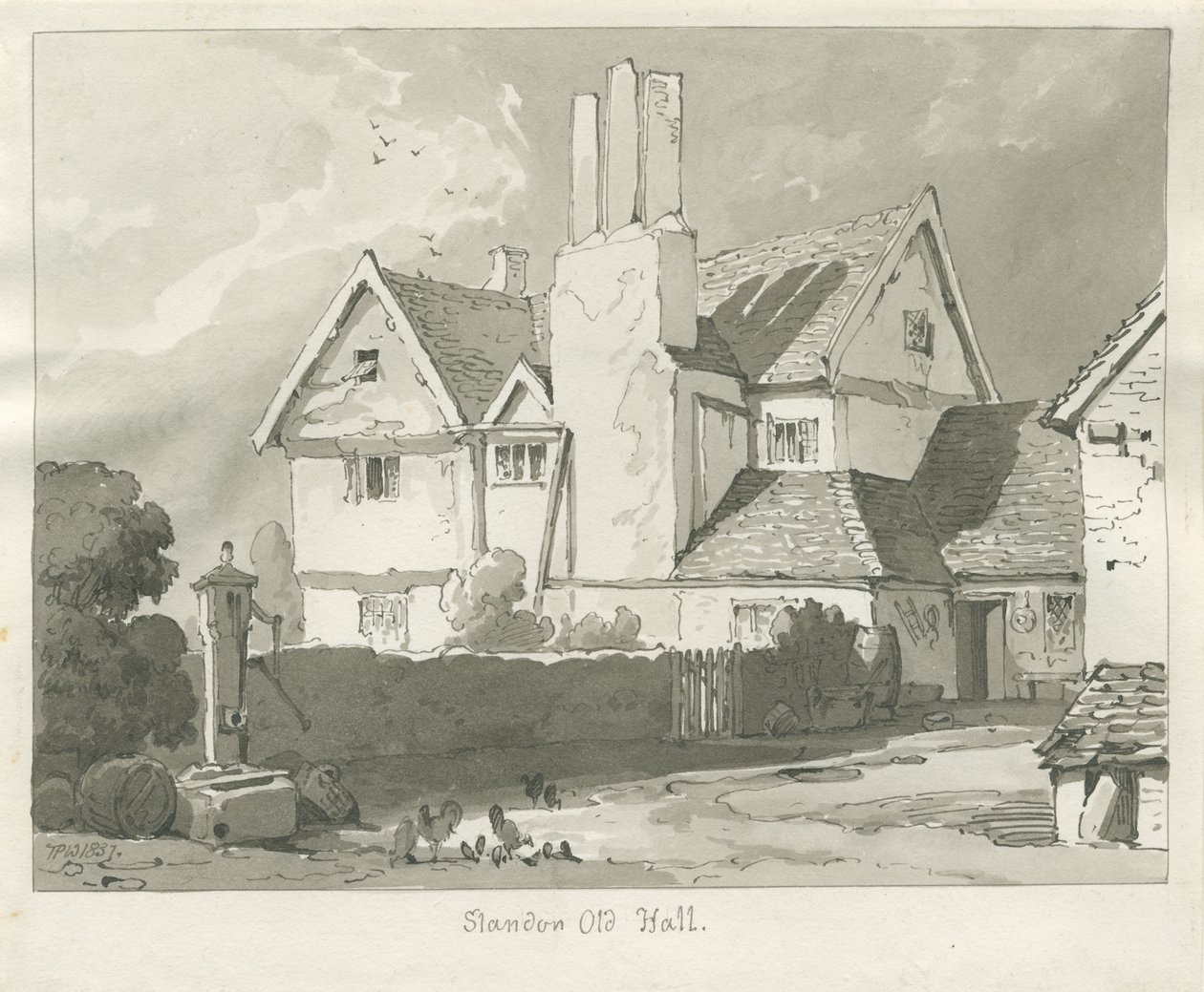 Standon Hall von Thomas Peploe Wood