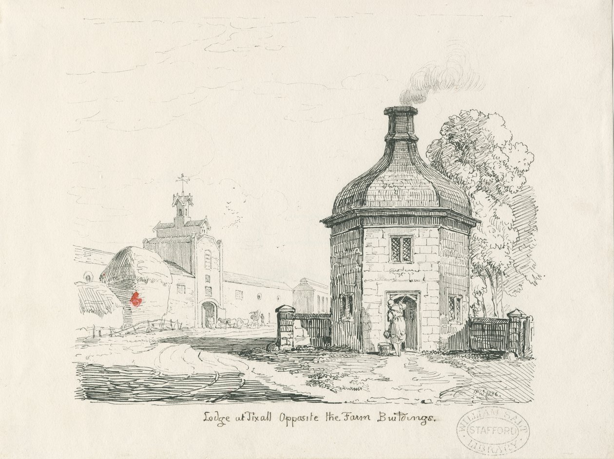Tixall - Lodge von Thomas Peploe Wood