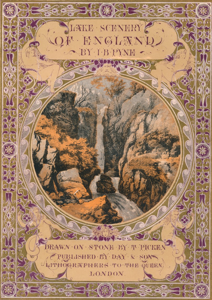 Frontispiz zu Lake Scenery of England von J. B. Pyne, 1850er Jahre von Thomas Picken