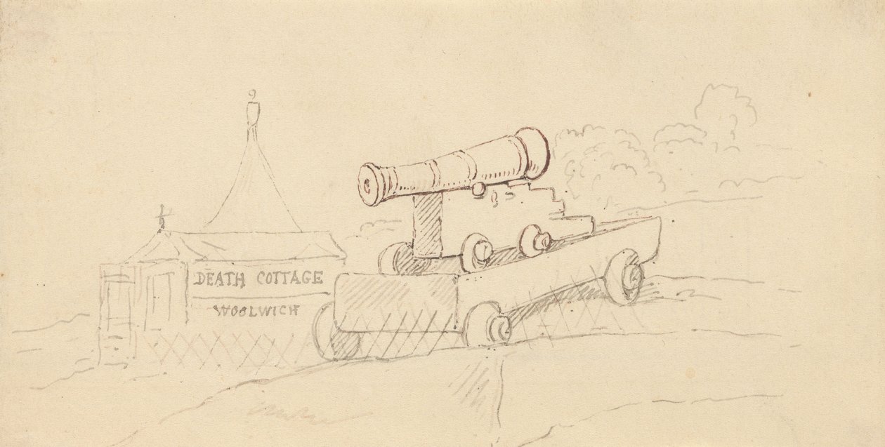 Albumzeichnung von Thomas Rowlandson