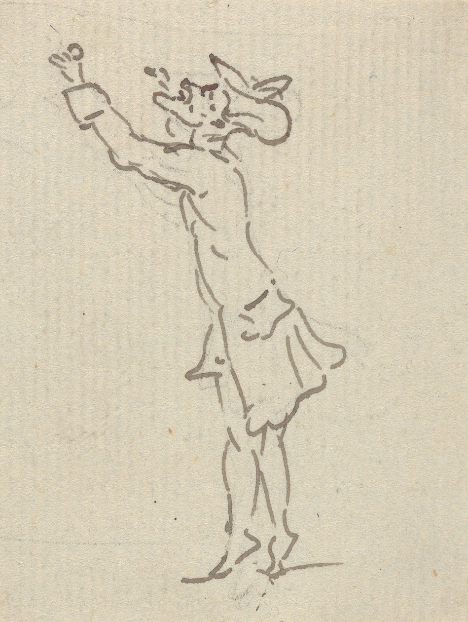 Albumzeichnung von Thomas Rowlandson