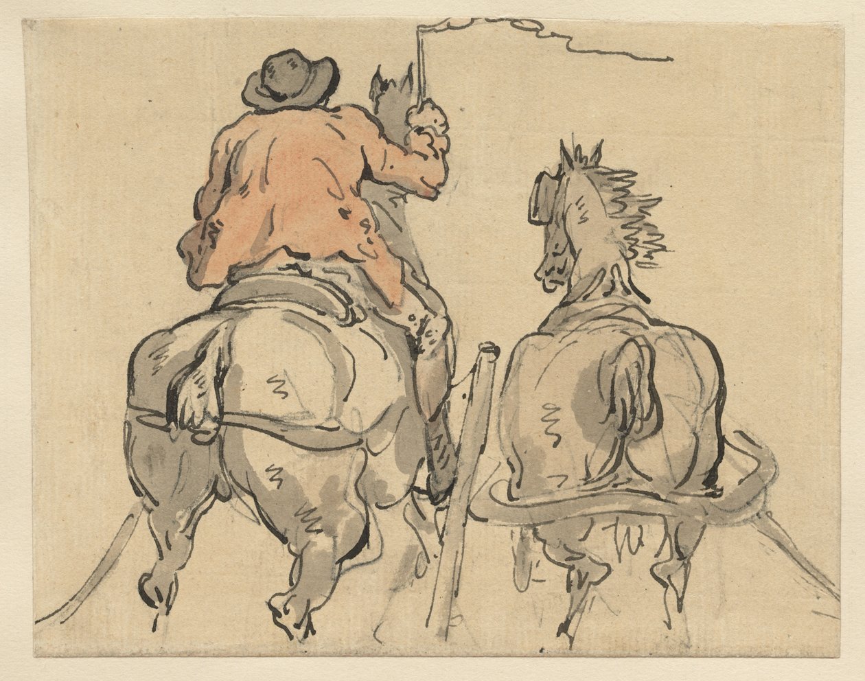 Ein englischer Postillion von Thomas Rowlandson