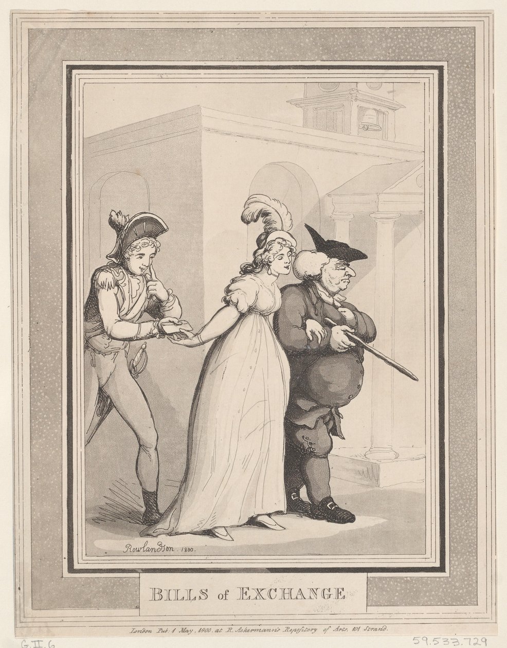 Wechsel von Thomas Rowlandson