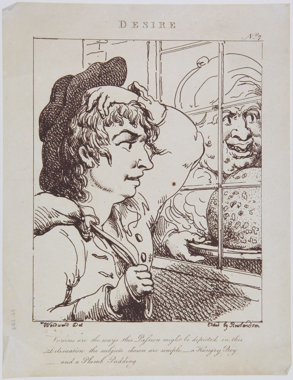 Verlangen, Nr. 7 von Thomas Rowlandson
