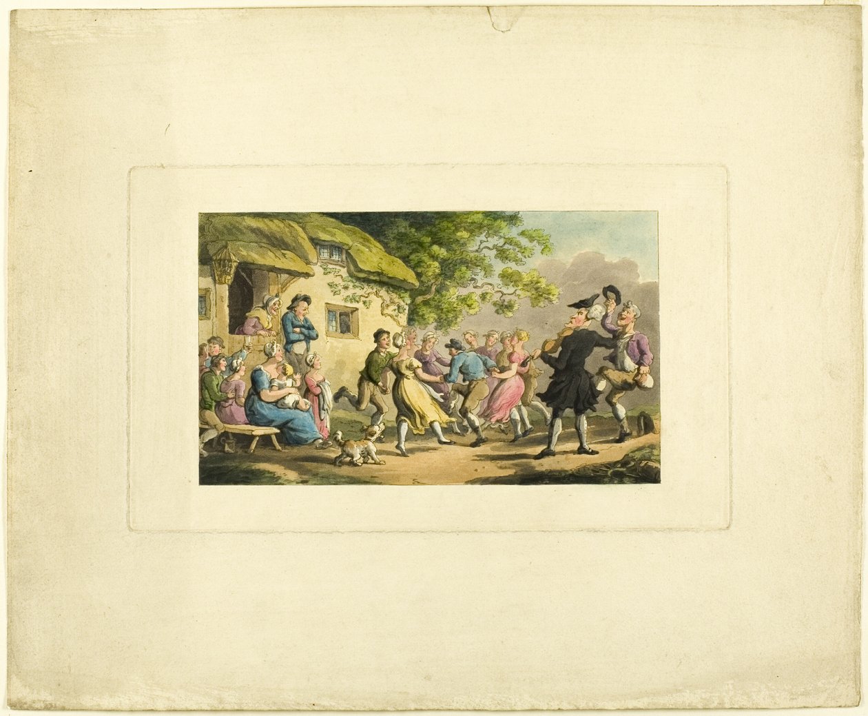 Doktor Syntax Ländlicher Sport, aus Die Tour des Doktor Syntax von Thomas Rowlandson