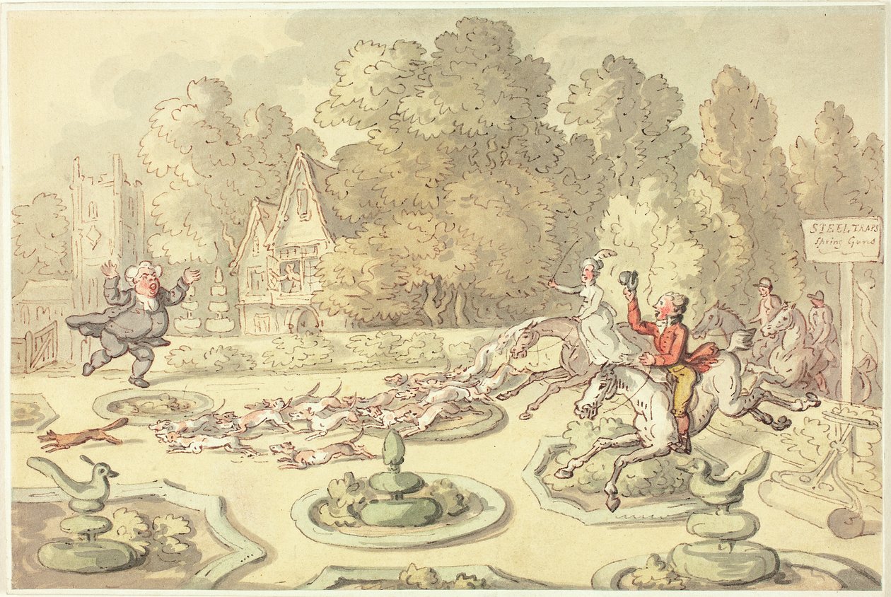 Der wütende Vikar von Thomas Rowlandson