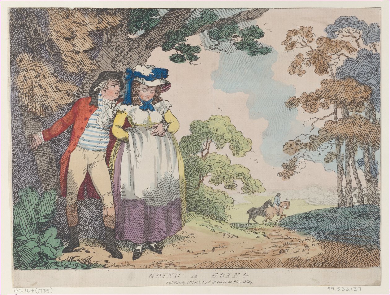 Going, A-Going, [1785], neu aufgelegt am 1. Juli 1802 von Thomas Rowlandson
