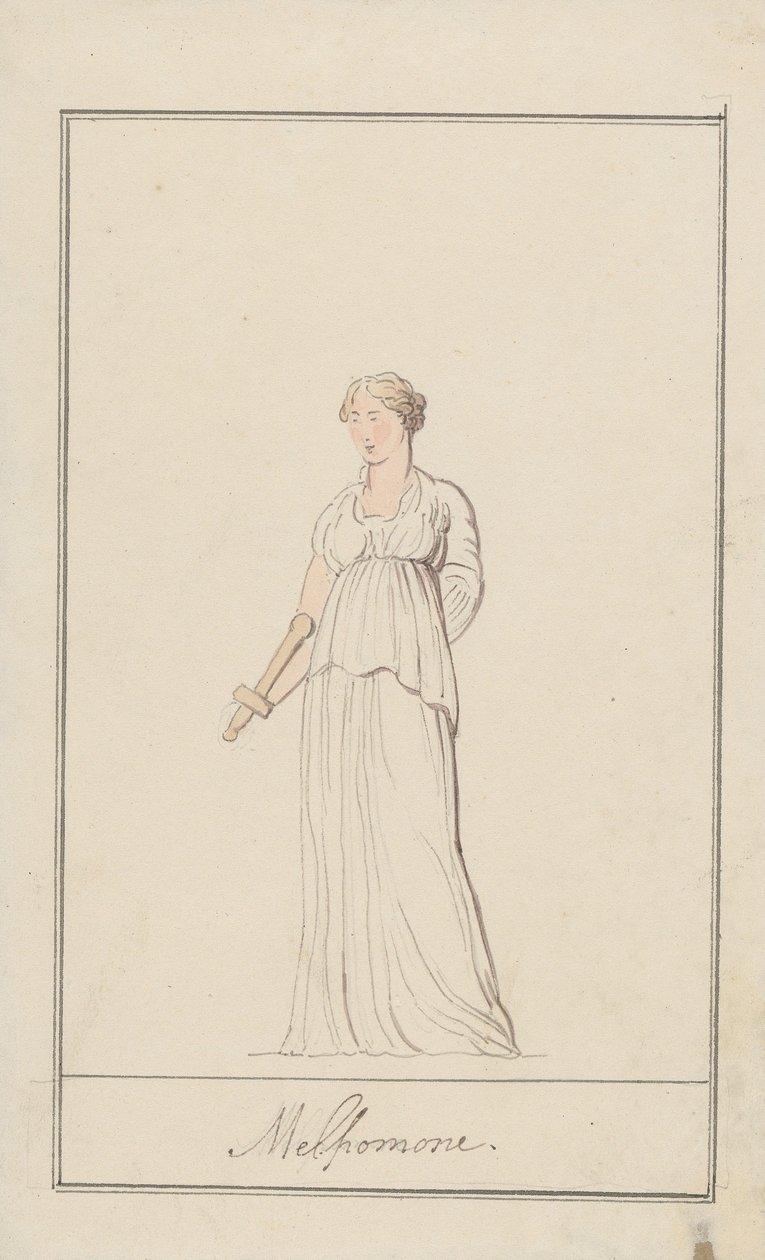 Melpomene von Thomas Rowlandson