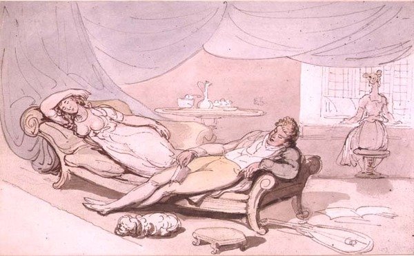 Musik zu Hause von Thomas Rowlandson