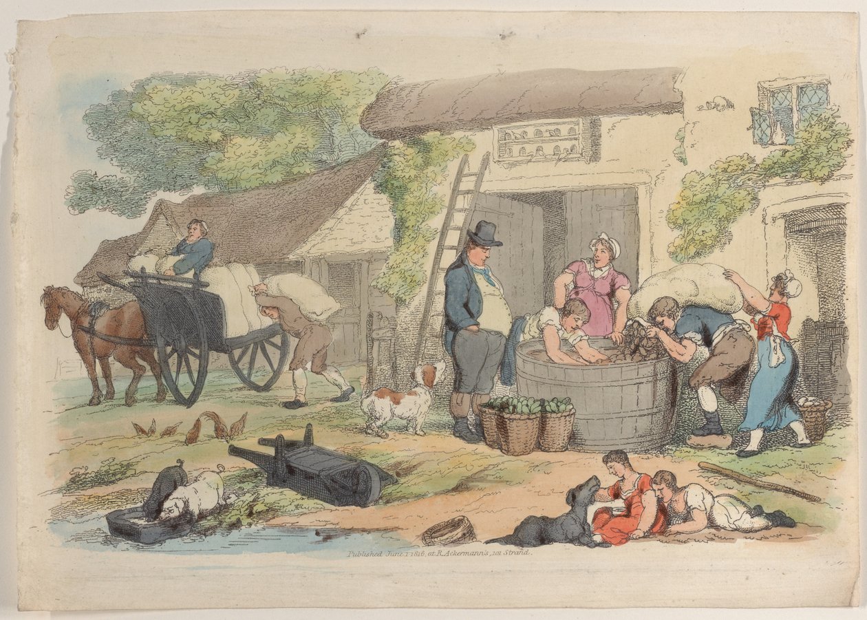 Tafel 16, aus World in Miniature, 1816 von Thomas Rowlandson