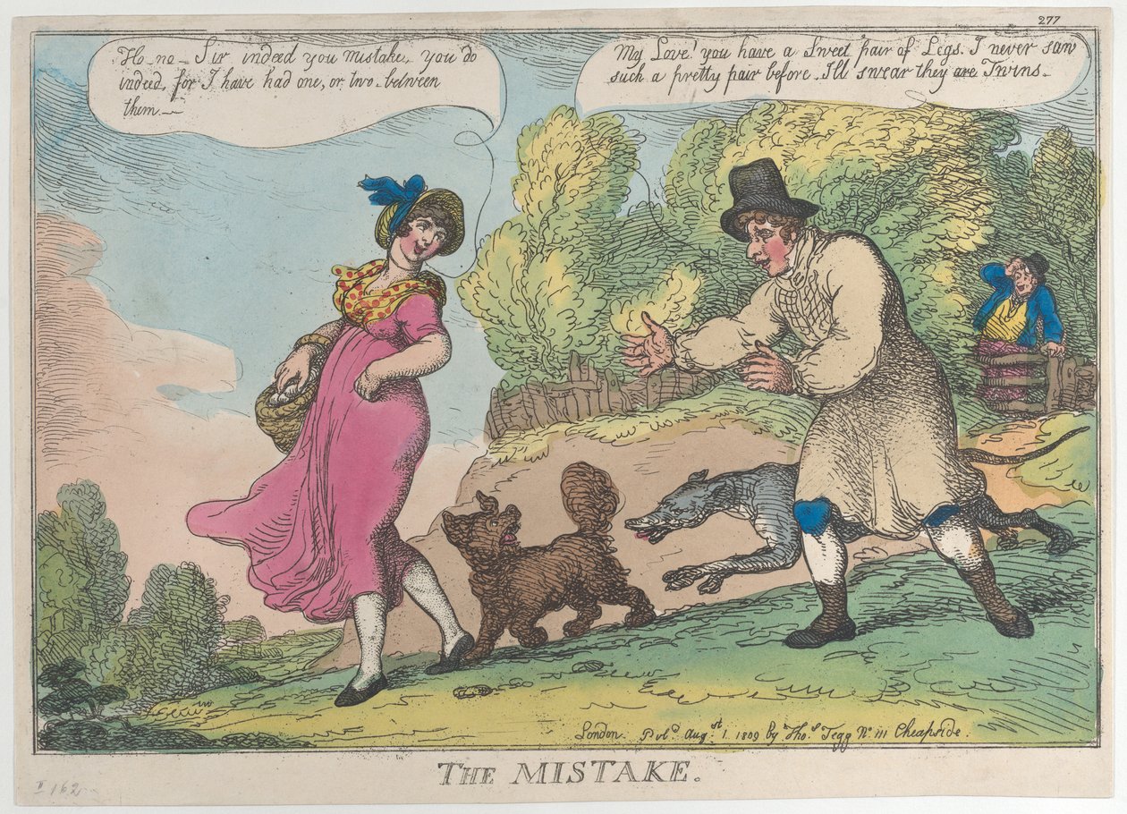 Der Fehler von Thomas Rowlandson