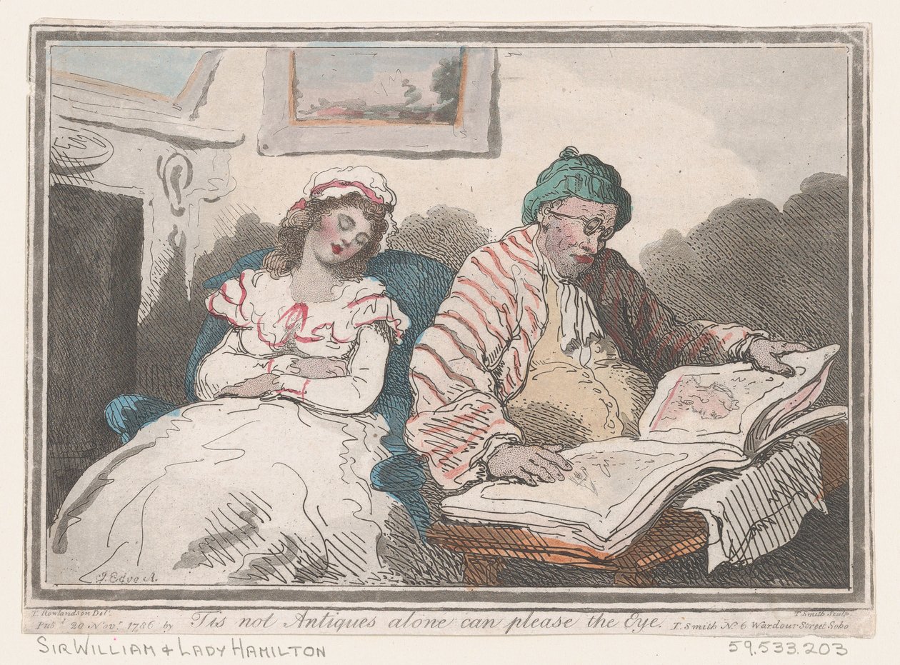 Es sind nicht nur Antiquitäten, die das Auge erfreuen, oder Geschmäcker unterscheiden sich von Thomas Rowlandson