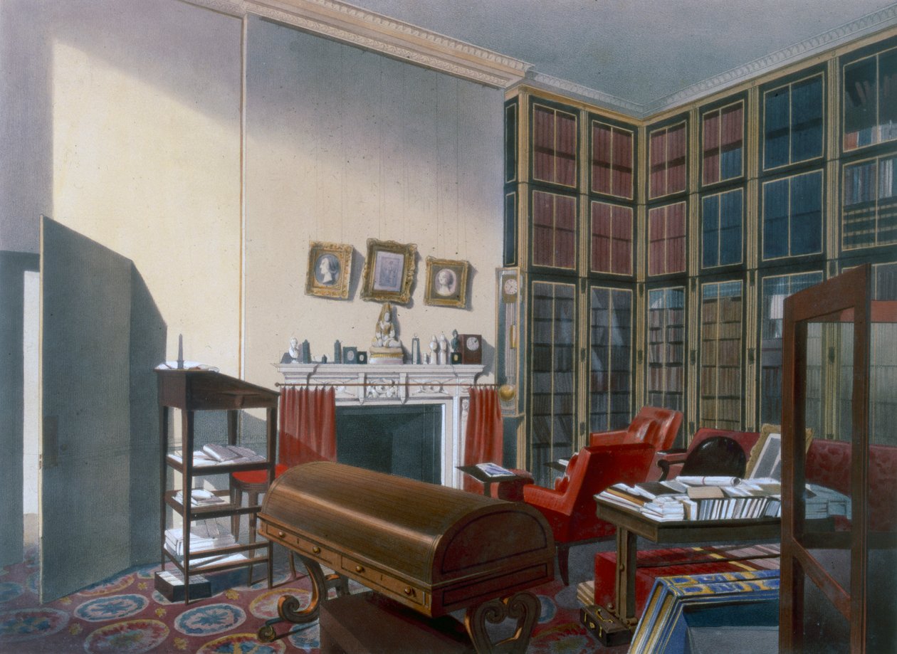 Zimmer des Herzogs, Apsley House, Westminster, London, 19. Jahrhundert von Thomas Shotter Boys