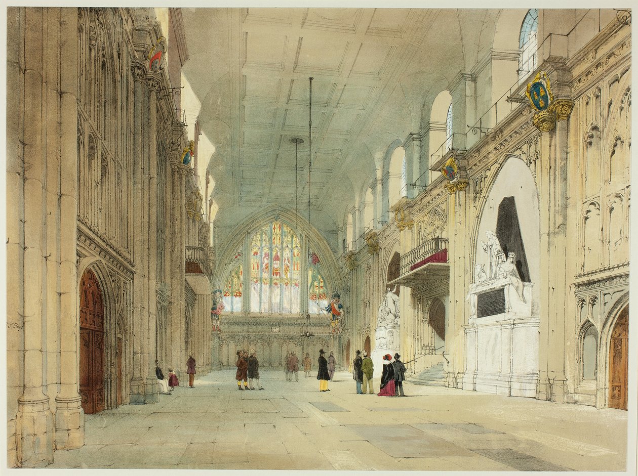 Die Guildhall, Platte 25 aus Original Views of London as It Is von Thomas Shotter Boys