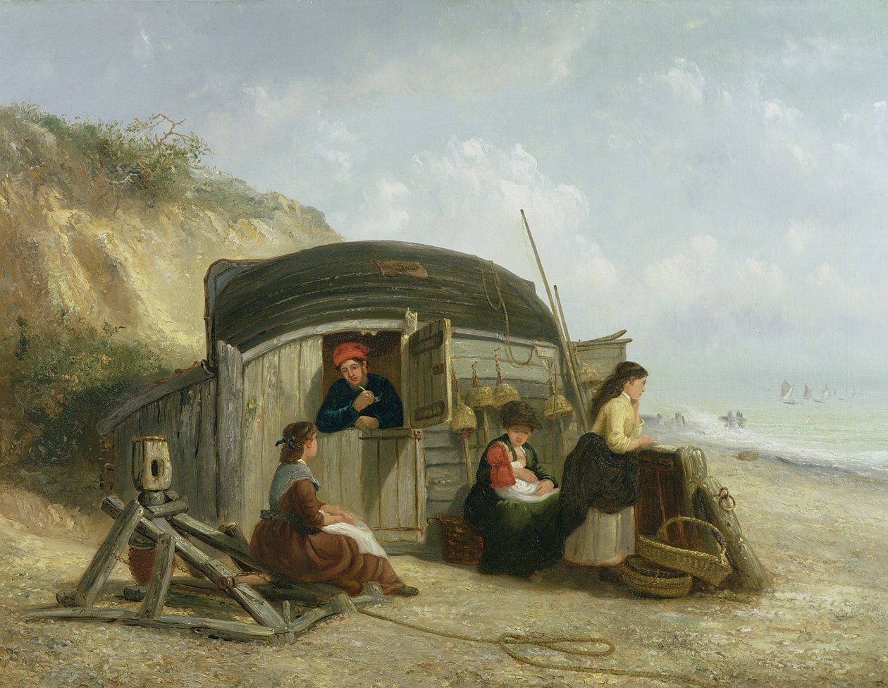 Das Heim des Fischers von Thomas Smythe