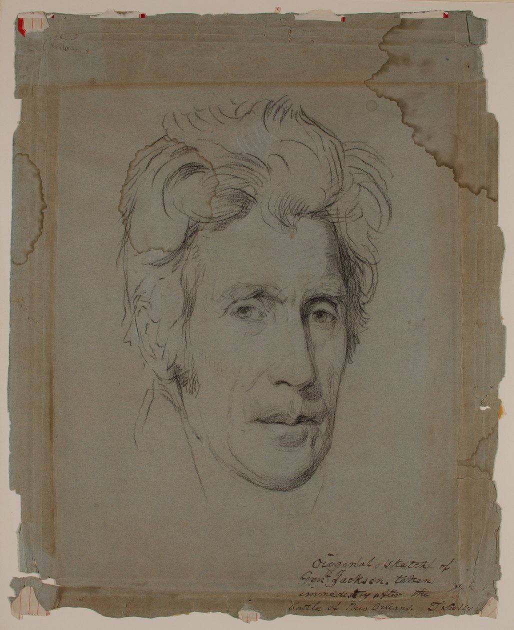 Andrew Jackson, nach der Schlacht von New Orleans, ca. 1815 von Thomas Sully