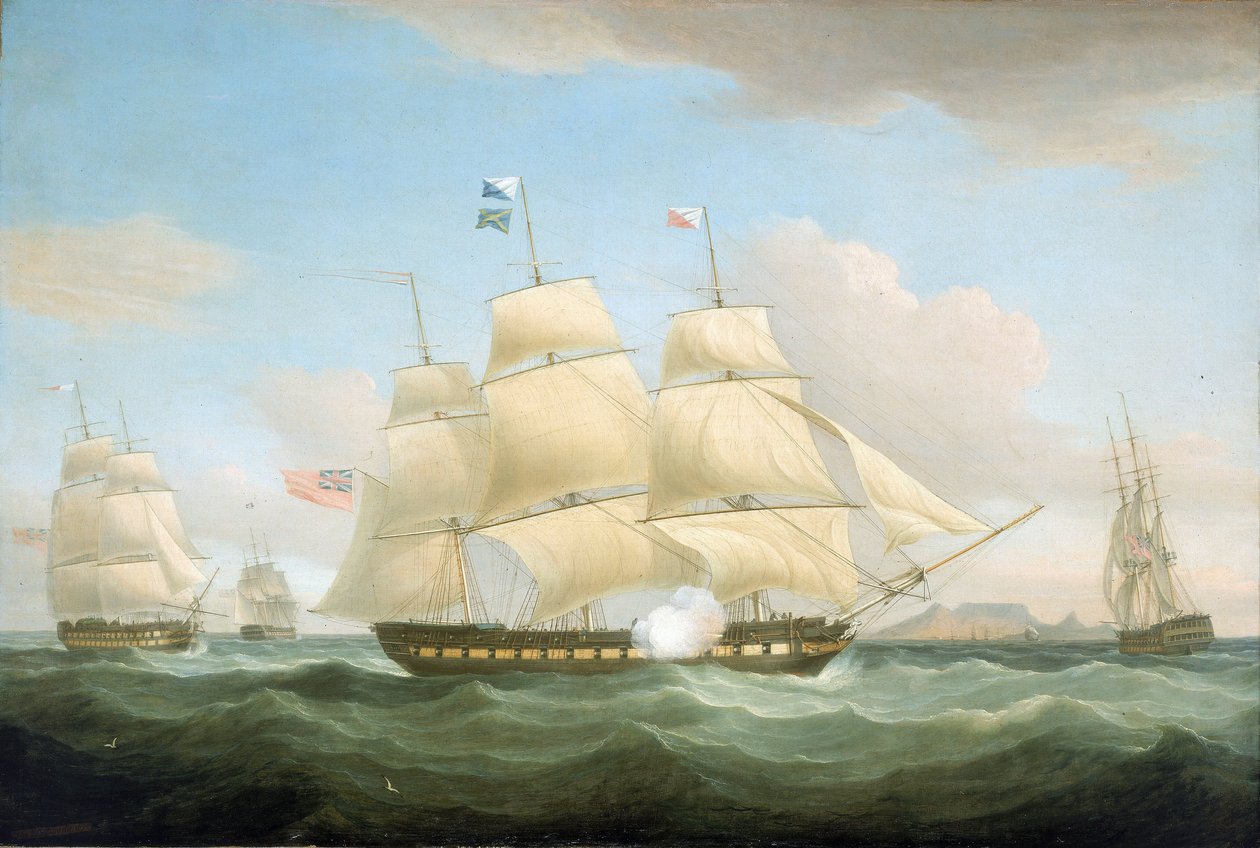 Handelsschiffe der East India Company 