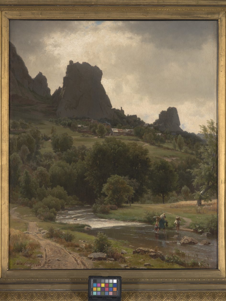 Sommer Pastorale (Ansicht von Kallenfels) von Thomas Worthington Whittredge