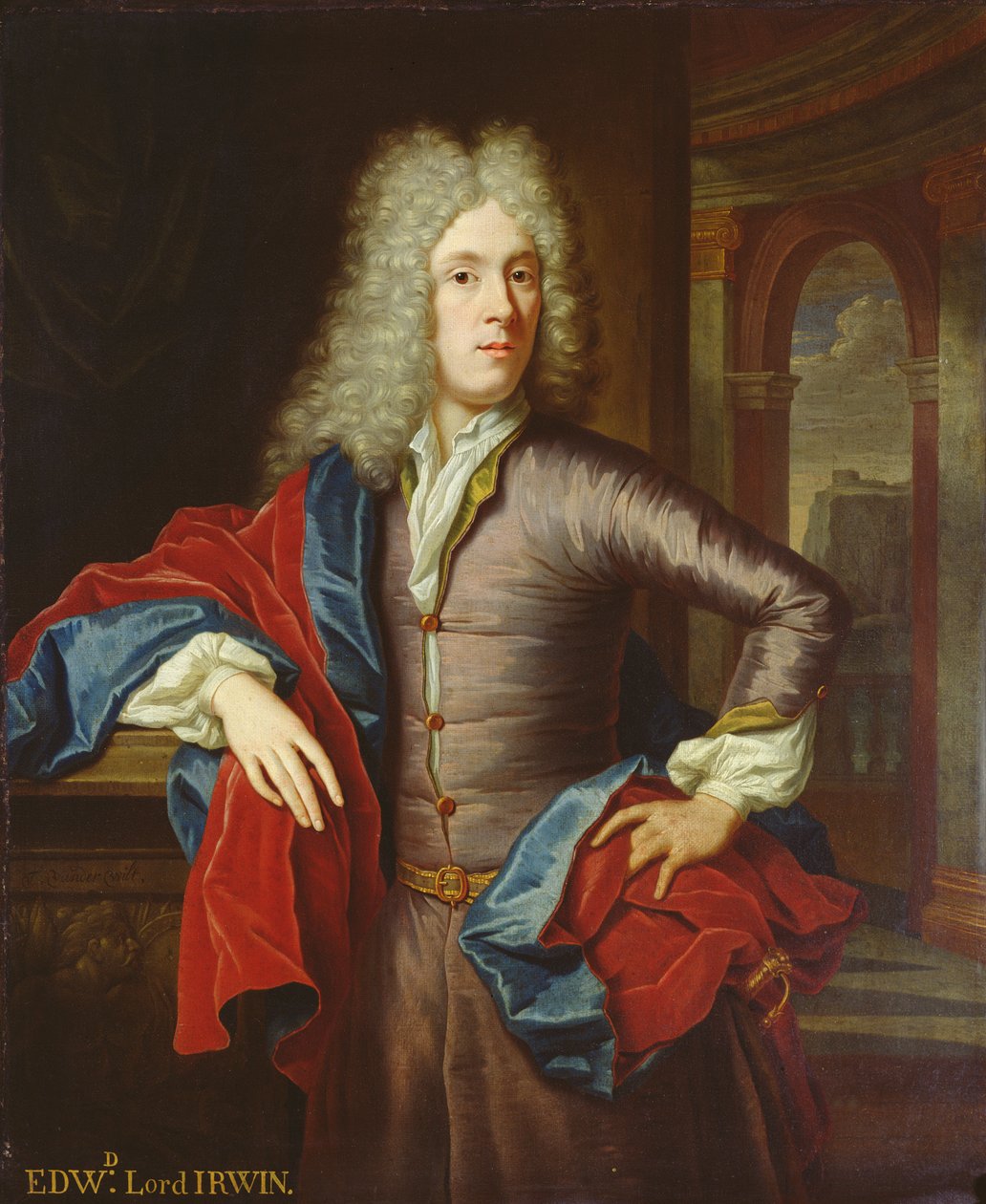 Porträt von Edward, 4. Viscount Irwin (1686-1714) von Thomas van der Wilt