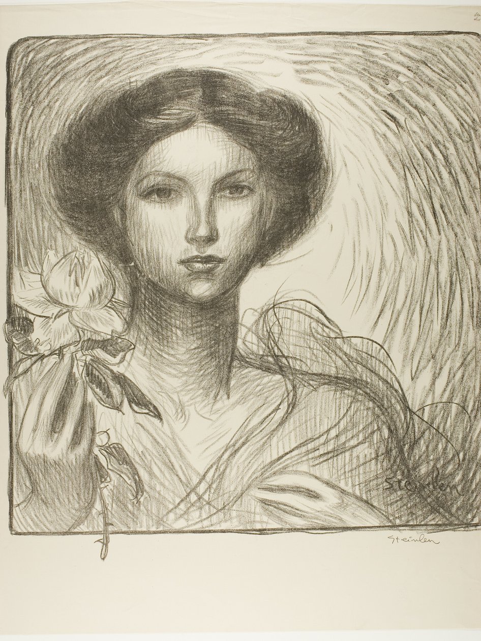 Französische Kunstausstellung in Krefeld von Théophile Alexandre Pierre Steinlen