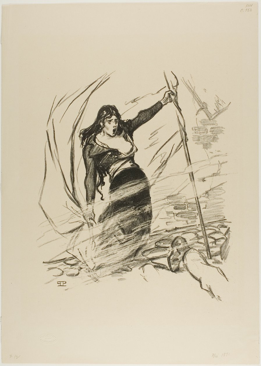 Mai 1871 von Théophile Alexandre Pierre Steinlen