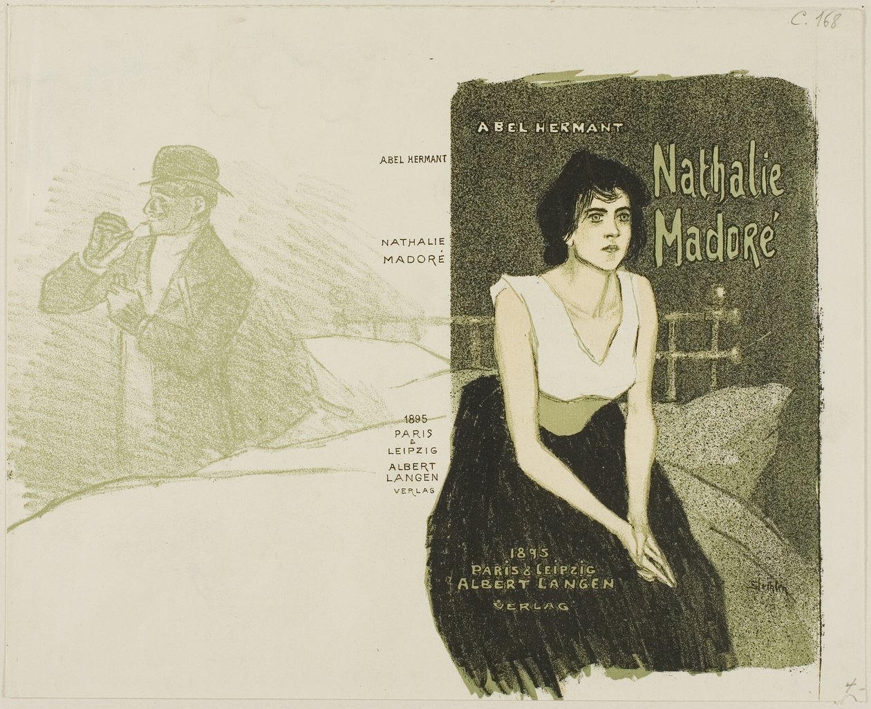 Nathalie Madoré von Théophile Alexandre Pierre Steinlen