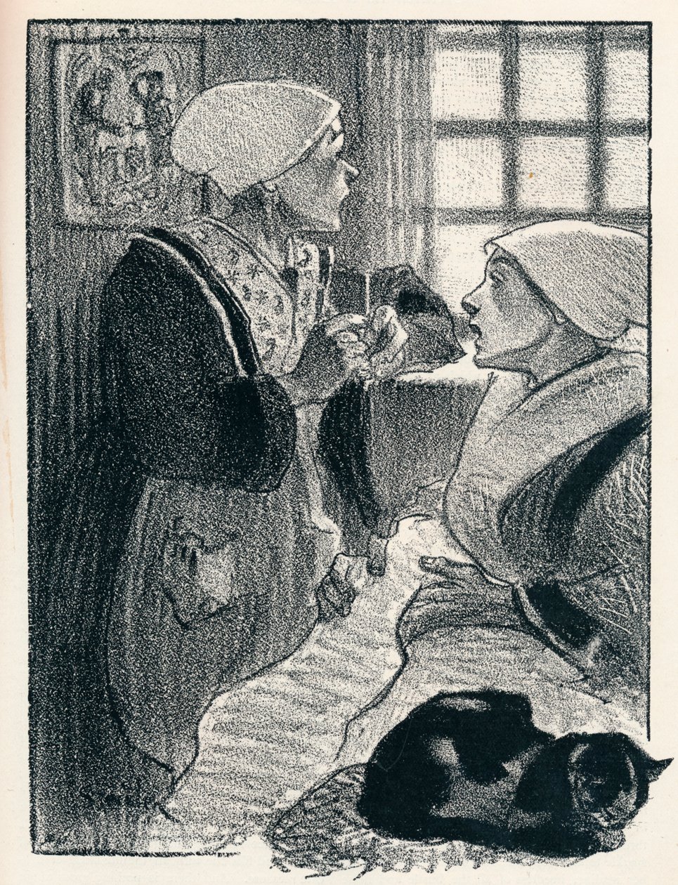 Les Femmes De France aus Chansons De Femmes, 1897, 1898 von Théophile Alexandre Steinlen