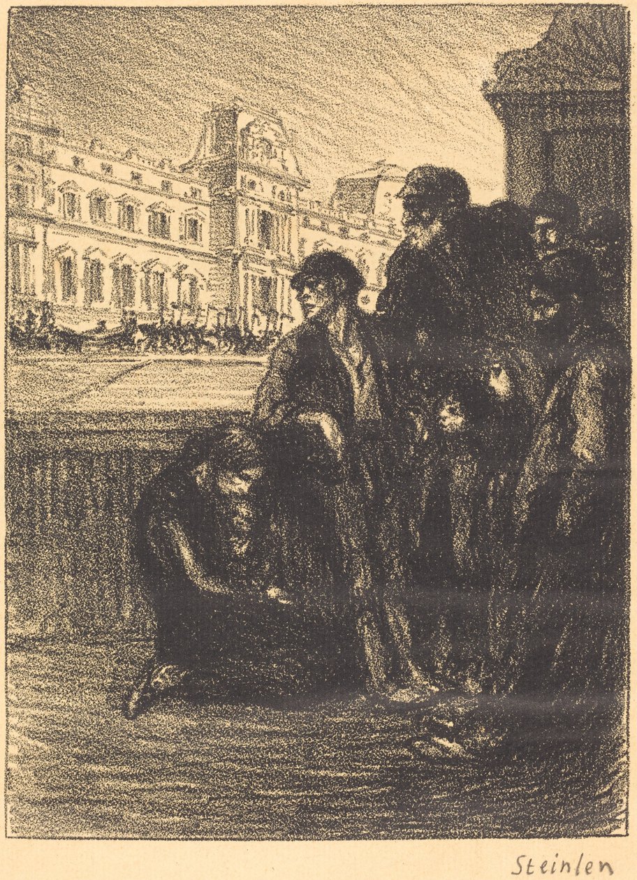 Elend und Pracht Misere et splendeur von Théophile Alexandre Steinlen