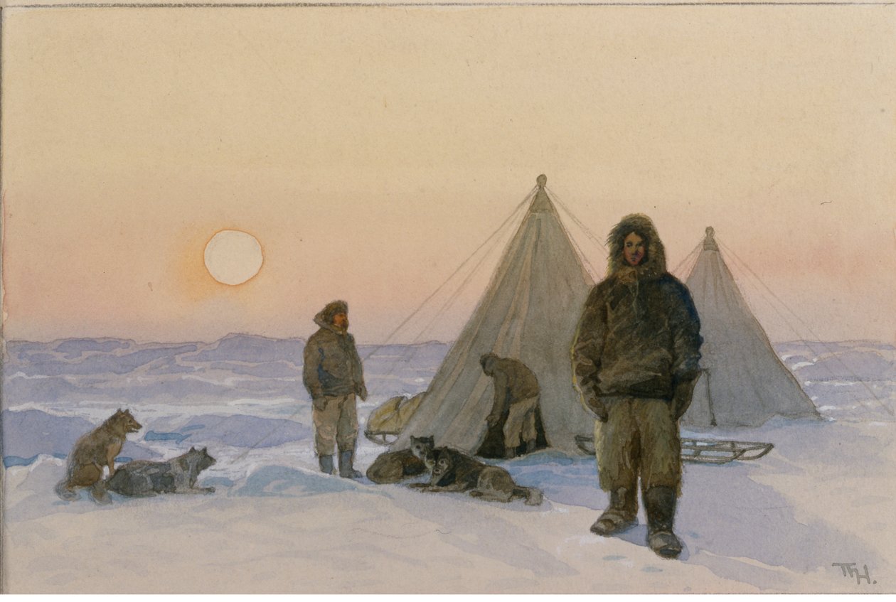 Polarforscher von Thorolf Holmboe
