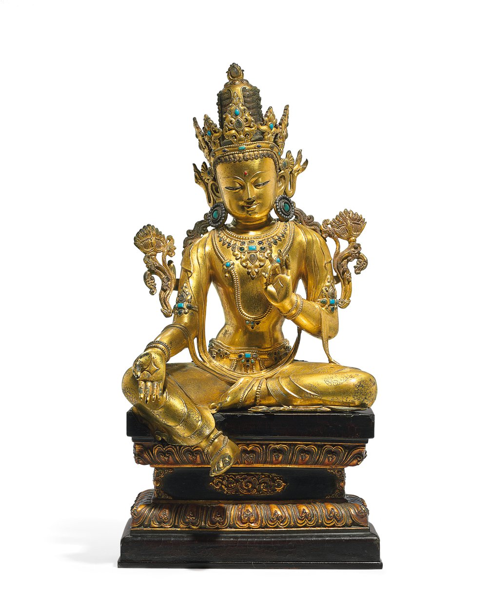 Kaiserliche Figur des Avalokiteshvara von Tibetan School