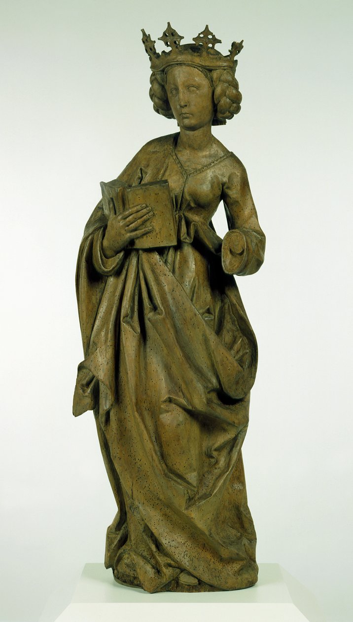 Heilige Frau, ca. 1490-1495 von Tilman Riemenschneider