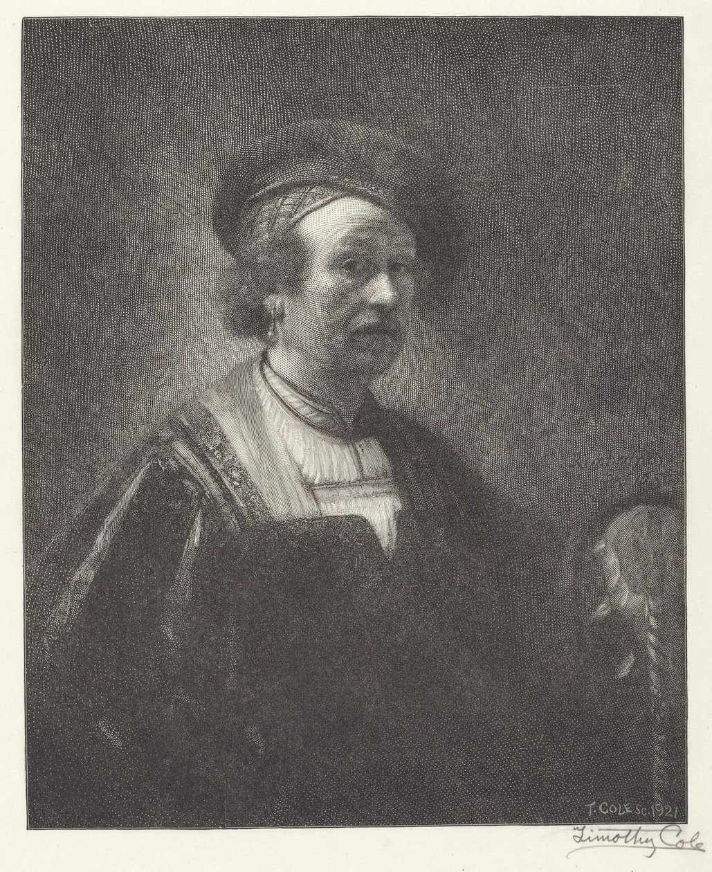Rembrandt von Timothy Cole after Rembrandt van Rijn