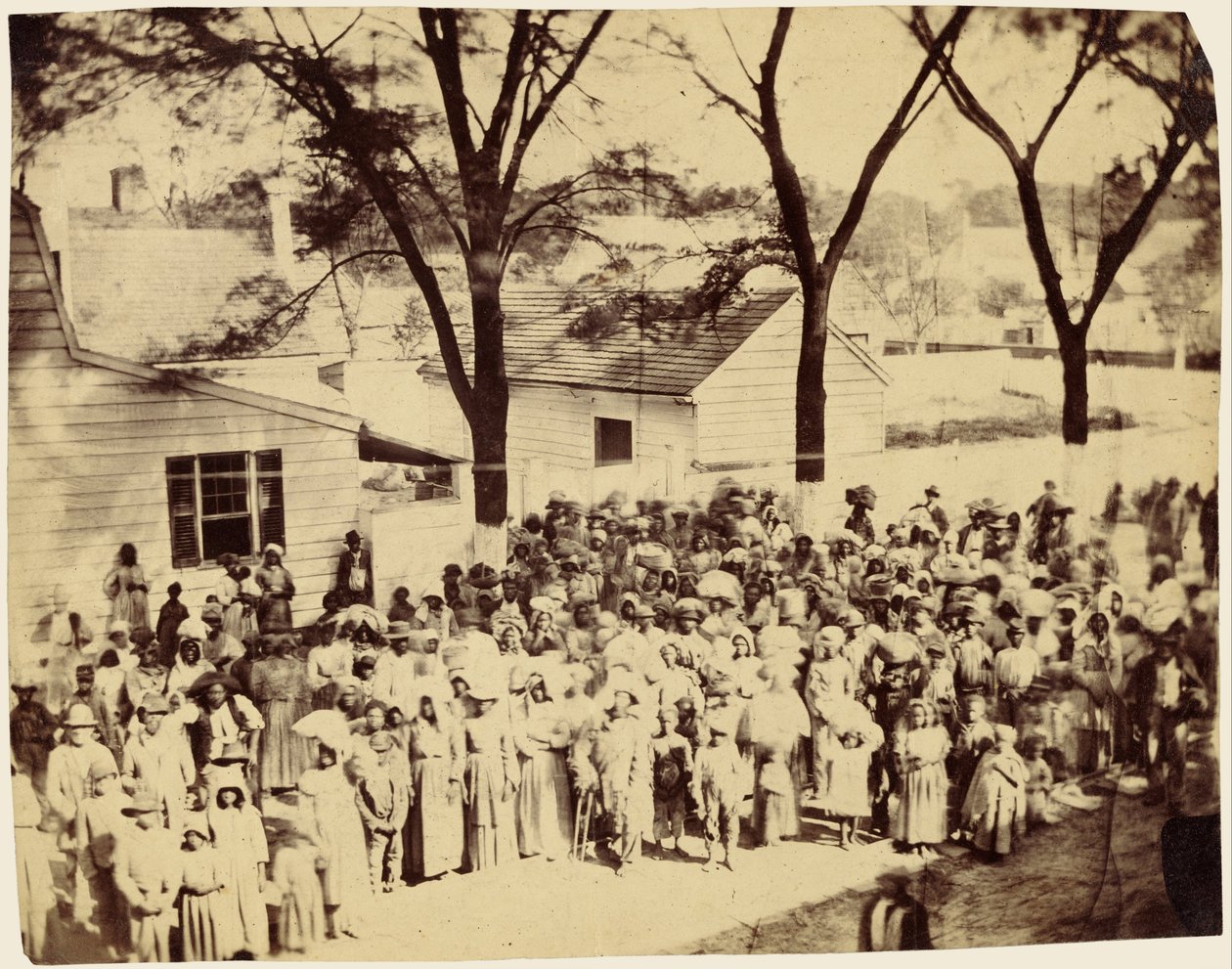Sklaven, J. J. Smiths Plantage, South Carolina von Timothy H. OSullivan