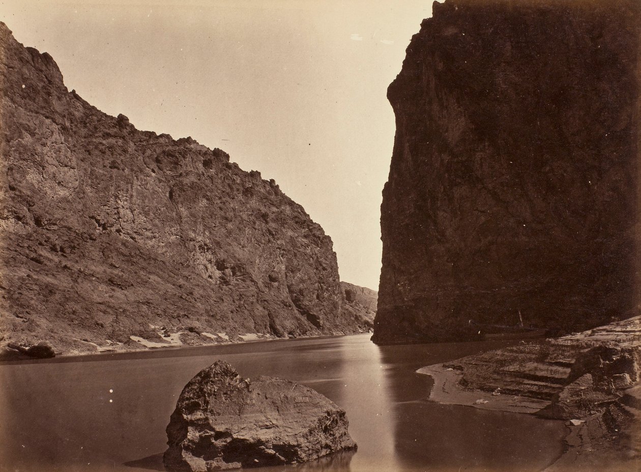 Black Cañon, Colorado River, Blick flussabwärts, nahe Lager 7 von Timothy O