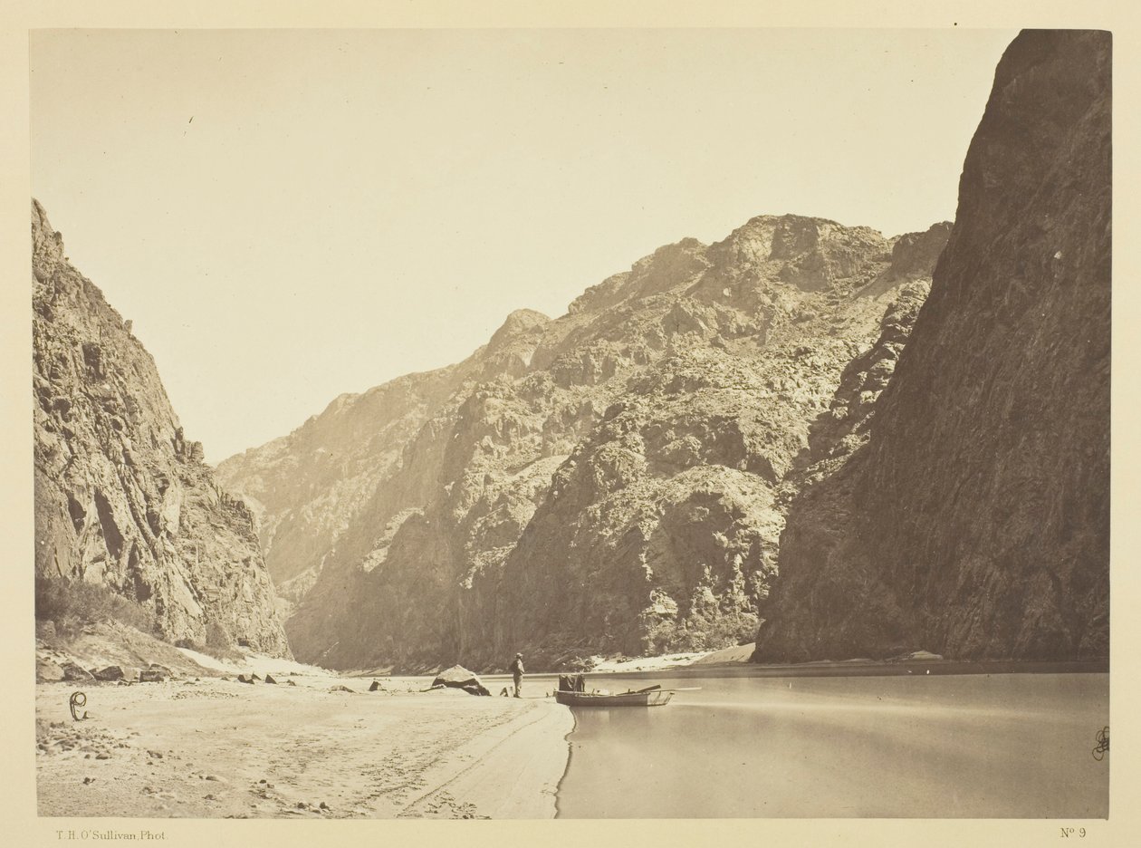 Schwarzer Canyon, Blick von Mirror Bar von Timothy O