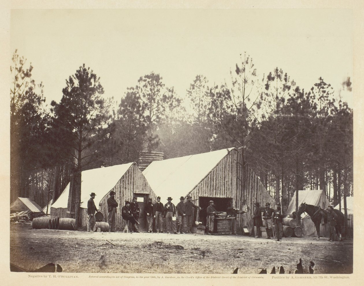 Verpflegungsabteilung, Hauptquartier der Armee des Potomac von Timothy O