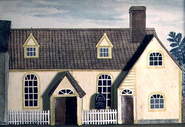 Modell einer Kapelle, Halstead Congregate Church, Essex von Tirzah Ravilious