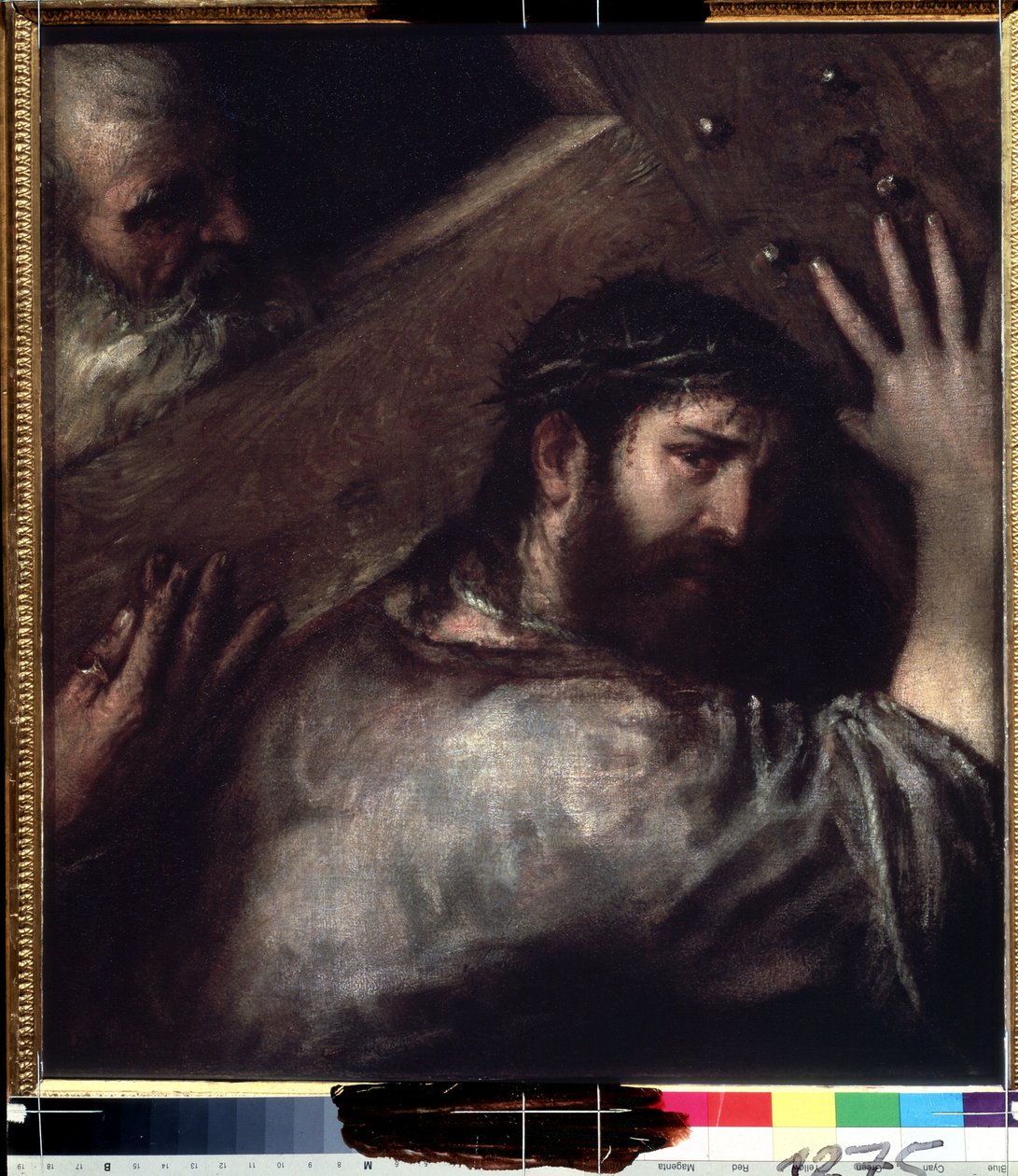Christus trägt das Kreuz von Titian (c.1488 1576)
