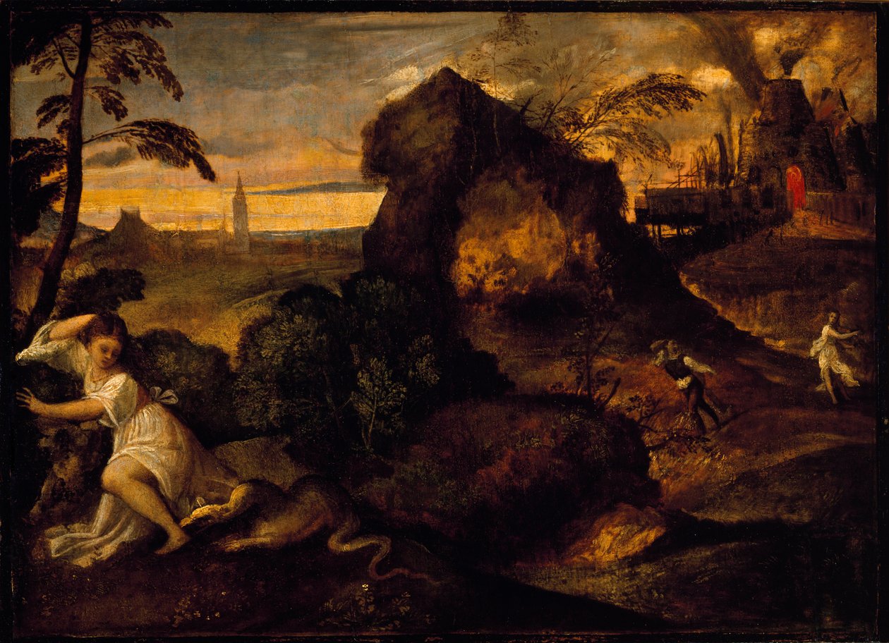 Orpheus und Eurydike von Tiziano Vecelli
