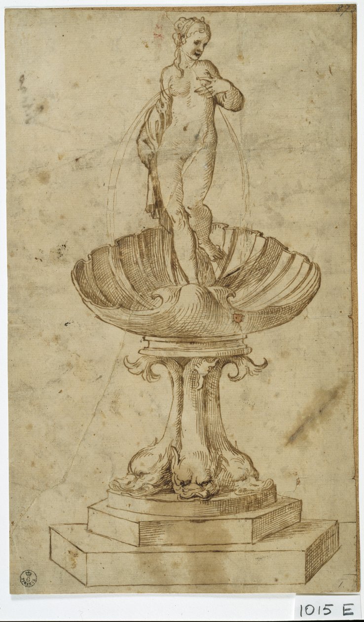 Studie für Brunnen von Titian (c.1488 1576)